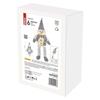 EMOS LED vánoční sněhulák sedící, 31 cm, 3x AA, vnitřní, teplá bílá DCFW02