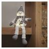 EMOS LED vánoční sněhulák sedící, 31 cm, 3x AA, vnitřní, teplá bílá DCFW02