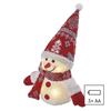 EMOS LED vánoční sněhulák svítící, 25 cm, 3x AAA, vnitřní, teplá bílá DCFW04
