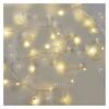 EMOS LED girlanda - perly, 1,2 m, 3x AA, vnitřní, teplá bílá, časovač DCGW15