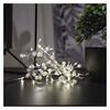 EMOS LED girlanda - perly, 1,2 m, 3x AA, vnitřní, teplá bílá, časovač DCGW15