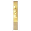 EMOS LED dekorace dřevěná - anděl, 13 cm, 2x AAA, vnitřní, teplá bílá, časovač DCWW43