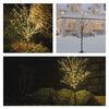 EMOS LED svítící stromek, 120 cm, venkovní i vnitřní, teplá bílá, časovač DCTW30