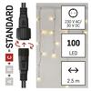 EMOS Standard LED spojovací řetěz blikající – rampouchy, 2,5 m, venkovní, teplá/studená bílá D1CN01