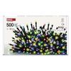 EMOS LED vánoční řetěz, 50 m, venkovní i vnitřní, multicolor, programy, časovač D4AM26
