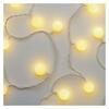 EMOS LED světelný cherry řetěz – kuličky 2,5 cm, 4 m, venkovní i vnitřní, teplá bílá, časovač D5AW01