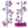 EMOS LED světelný cherry řetěz – kuličky 2,5 cm, 4 m, venkovní i vnitřní, růžová, časovač D5AP01