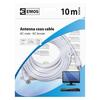 EMOS Anténní koaxiální kabel stíněný 10m - rovné vidlice SD3010