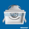 MEGAMAN svítidlo ZEKI 50mm rám pro 1modul bílý F55752RC/WH26
