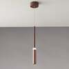Závěsné LED svítidlo CANDLE bronz, 7 W, 720 lm, 4000 K, 140x4 cm