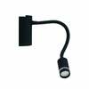 Nástěnné LED svítidlo KEPLER černá, 3 W, 220 lm, 3000 K, 32 x 6 x 9 cm