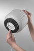 Solární dobíjecí LED lampa Robin (černá), 1,2 W, 3000 K, stmívatelná, IP54
