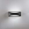 Venkovní nástěnné svítidlo LED WEISS hliník černá 16W 1800lm CCT IP54 35x12x11,3 cm