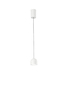 Závěsné LED svítidlo Yoyo (bílé, kov + akryl), 6 W, 3000 K, pr. 9,7 x 200cm