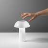 Nabíjecí svítidlo LAMPADA dobíjecí LED MYKES bílá polykarbonát 4,5 W 300 lm CCT stmívatelné 21x16x16 cm