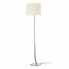 FARO REM matný nikl/béžová stojací lampa