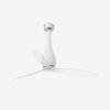 FARO ETERFAN, bílá/transparentní, stropní ventilátor s DC motorem