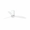 FARO MINI TUBE FAN M LED, bílá/transparentní, stropní LED ventilátor s DC motorem