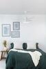 FARO AMELIA L CONE LED stropní ventilátor, bílá