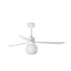 FARO AMELIA L BALL LED stropní ventilátor, bílá SMART