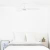 FARO PUNT M LED, bílá, stropní ventilátor s DC motorem