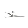 FARO RUDDER L LED stropní ventilátor, bílá/popelavá