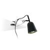 FARO STUDIO černá a krémová stolní lampa s klipem