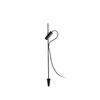 FARO CLAP 630 lampa se zápichem, černá 6W 3000K 38st. 24V