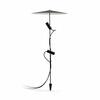 FARO CLAP 1030 lampa se zápichem, černá 2x6W 3000K 38st. se stínítkem 24V