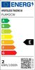 ACA Lighting LED FILAMENT E14 C35 2W 6500K 230V AC 265lm RA80 FLAM2CW