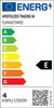 ACA Lighting LED FILAMENT E14 STEP-DIM C35 jantar s plamínkem 4W 2700K 230V 500lm RA80 FLAM4WWTIPAMSD