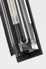 HUDSON VALLEY nástěnné svítidlo HAWKINS ocel/sklo staromosaz/čirá E27 1x40W 1731-AGB-CE