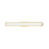 HUDSON VALLEY nástěnné svítidlo STARKEY mosaz/sklo staromosaz/čirá LED 22W 2700K stmívatelné 2524-AGB-CE