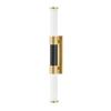 HUDSON VALLEY nástěnné svítidlo HUNTINGTON mosaz/sklo starobronz/bílá LED 14W 2700K stmívatelné 7004-AOB-CE