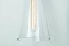 HUDSON VALLEY nástěnné svítidlo ANYA ocel/sklo nikl/čirá E27 1x40W H112101-PN-CE