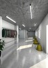 LUCIS stropní a nástěnné svítidlo IZAR III 14,4W LED 3000K akrylátové sklo černá I3.L3.900.93M DALI2 DALI