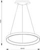 Deko-Light závěsné svítidlo Merope 480mm 220-240V AC/50-60Hz 35,00 W 3000 K 2990 lm kávová 342154