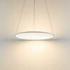 Deko-Light závěsné svítidlo - LED Panel, čiré kulaté, 50 W, DIM, 3000/3500/4000 K, bílá 342251