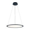 Deko-Light závěsné svítidlo - LED Panel, čiré kulaté, 50 W, DIM, 3000/3500/4000 K, černá 342252