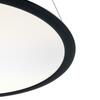 Deko-Light závěsné svítidlo - LED Panel, čiré kulaté, 50 W, DIM, 3000/3500/4000 K, černá 342252
