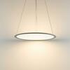Deko-Light závěsné svítidlo - LED Panel, čiré kulaté, 50 W, DIM, 3000/3500/4000 K, šedá 342253