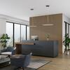 Deko-Light závěsné svítidlo - LED Panel, čiré kulaté, 50 W, DIM, 3000/3500/4000 K, šedá 342253