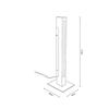 Deko-Light stolní lampa MADERA 220-240V AC/50-60Hz 7,00 W 3000 K 560 lm 40 černá 346044