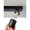 Deko-Light stropní přisazené svítidlo Librae Roa II 220-240V AC/50-60Hz GU10 2x max. 50,00 W tmavě černá RAL 9005 348173
