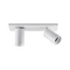Deko-Light stropní přisazené svítidlo - Can Tilt hranaté, 2x 7,5 W GU10, bílá 348247