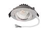 Deko-Light vestavné bodové svítidlo Dione IP44, 7W, RGB+3000 K, světlešedá 565451