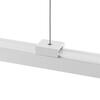 Deko-Light 1-fázový kolejnicový systém D One zakřivený závěsný držák 3m lanko, bílá 720046