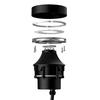 Deko-Light venkovní stojací svítidlo Faro 60, 12 W, 3000 K, tmavěšedá 730520