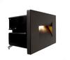 VÝPRODEJ VZORKU Deko-Light KapegoLED vestavné svítidlo do zdi Yvette I A 220-240V AC/50-60Hz 5,00 W 3000 K 75 lm 107 mm antracit 763004