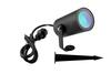 Deko-Light bodové venkovní svítidlo se zápichem RF-smart, Wide-Spot, 12W, RGB+2700-6500 K, černá 843540